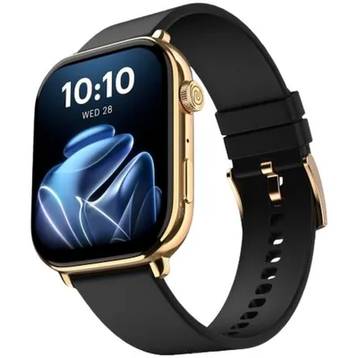 Noise Pulse 4 Max Bluetooth 44mm LCD Midnight Gold Herzfrequenz SpO2 Schlaftracking