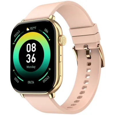Noise Pulse 4 Max Bluetooth 44mm LCD Rose Pink SpO2 Herzfrequenz Schlaftracking