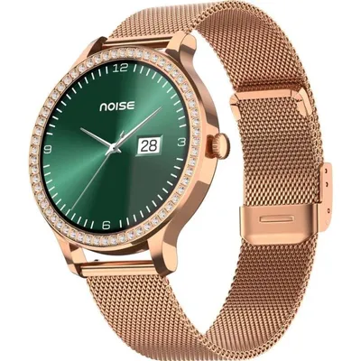 NoiseFit Diva Araya Bluetooth 1,28" Rosegold Einheitsgröße IP68 SpO2 Pulsmesser