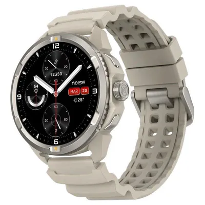 Noise Endeavour Pro GPS Beige Integriertes GPS 44mm Touchscreen Beige SpO2 Herzfrequenz Schlaf