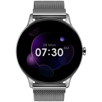 Noise Twist Go Bluetooth Silber Link Armband Kompatibel mit App Benachrichtigungen Aktivitätstracking