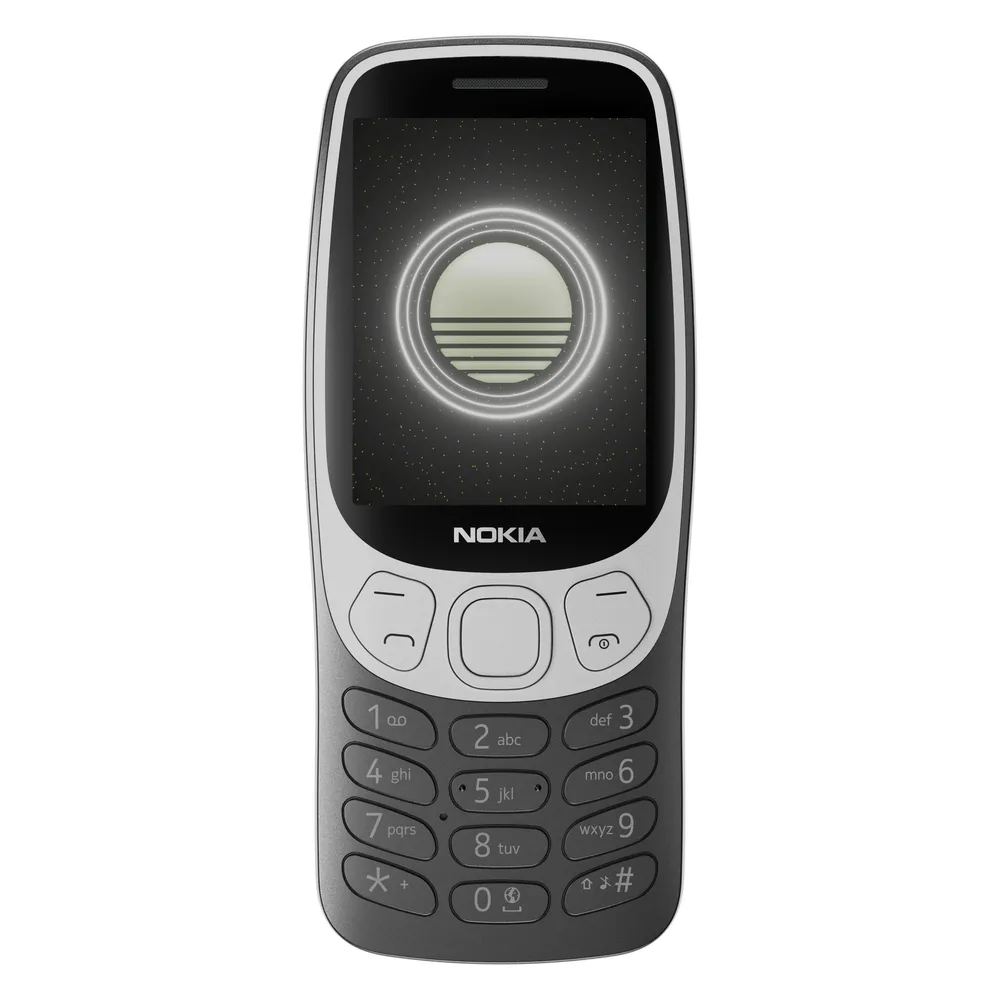 Handy Nokia 3210 Dual SIM 2.4" Kamera 2 MP 1450 mAh Schwarz