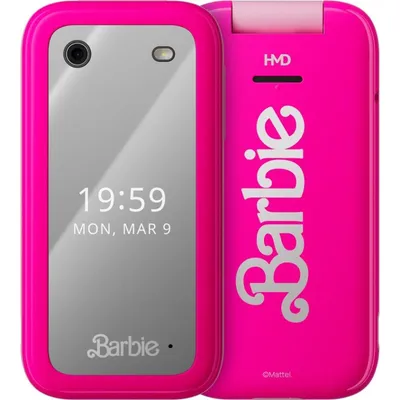 Mobiltelefon Nokia Barbie Klapphandy Dual SIM 2.8 Zoll 4G Pink