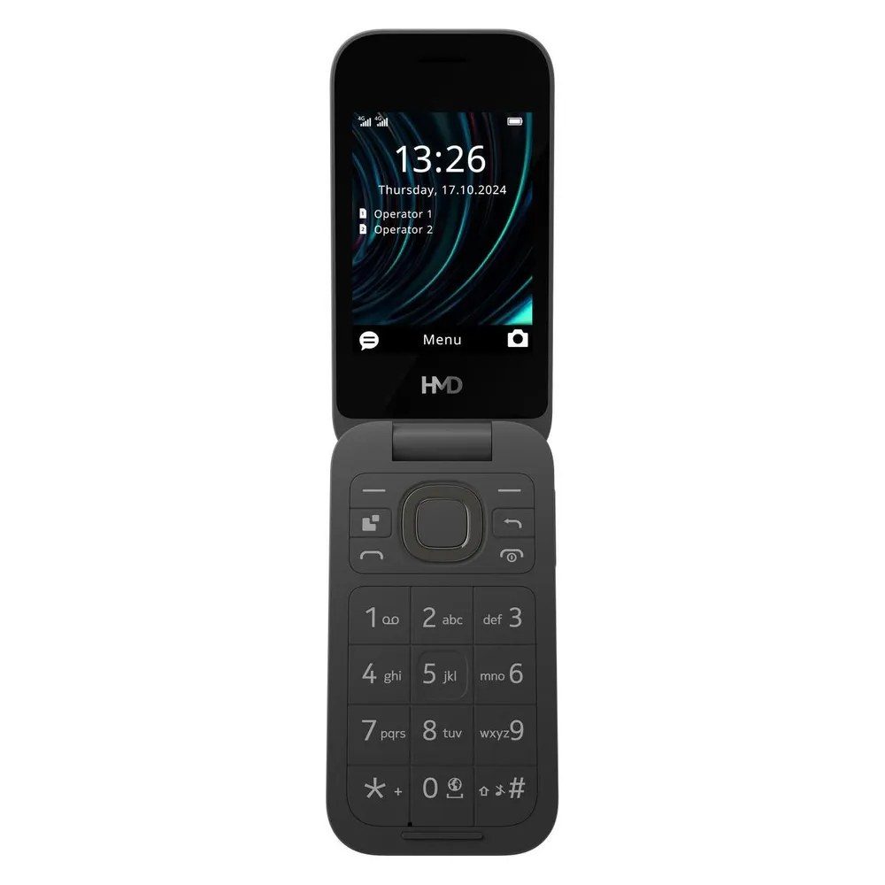 HMD 2660 Flip 128MB Schwarz