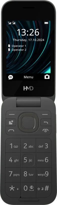 HMD 2660 Flip 128MB Schwarz