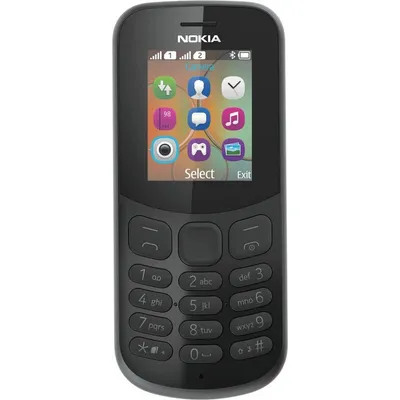 Nokia 130 2017 Dual Sim Schwarz Gratis