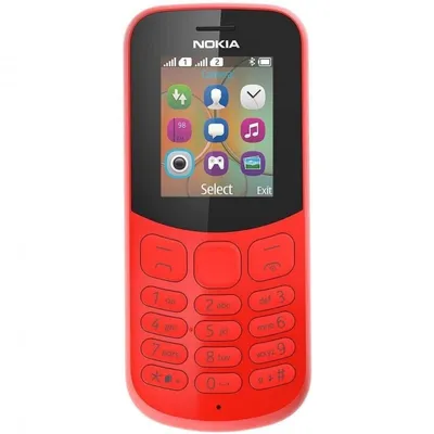 Nokia 130 2017 Dual Sim Rot Entsperrt