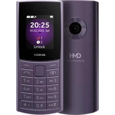 Nokia 110 4G 1,8" MP3 Radio FM Dual SIM Violett