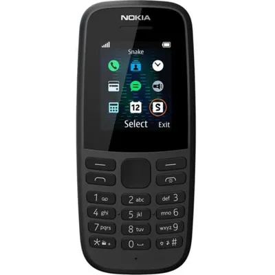 Nokia 105 Dual-SIM 1,77″ 800mAh FM-Radio Schwarz