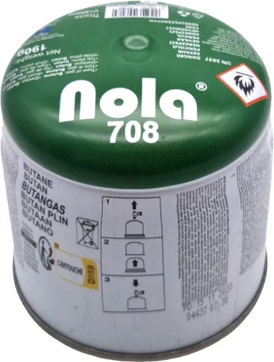 NOLA Campinggas, Butangas, 190 g, Gas Lock System