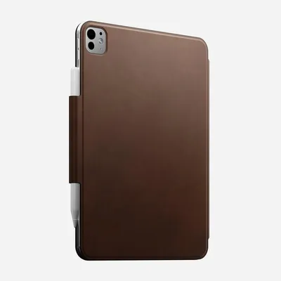 Hülle Nomad Leather Folio für iPad Pro 11" - Braun