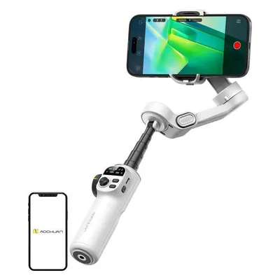 Gimbal Smartphone AOCHUAN X2 3 Achsen Weiß