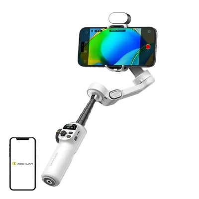 Gimbal AOCHUAN Smart X2 3-Achsen RGB 7-Farben Weiß