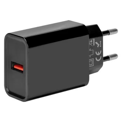 NoName OBAL:ME Cestovn?? Nab??je??ka USB-A Black