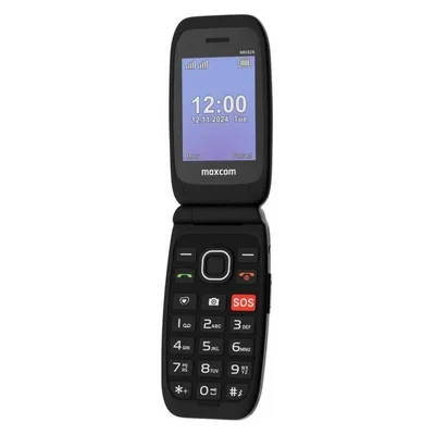 Handy Maxcom MM828 4G Dual SIM Display 2.4" Schwarz