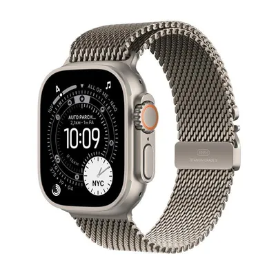 Apple Watch Ultra 3 GPS 5G 49mm Retina OLED Titan Gehäuse M Wasserdicht 10ATM SpO2 Pulsmesser
