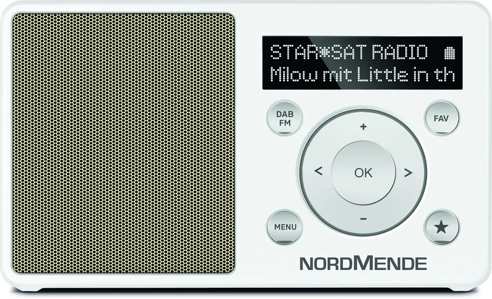 Transita 100 weiß-perlgold DAB+ Radio
