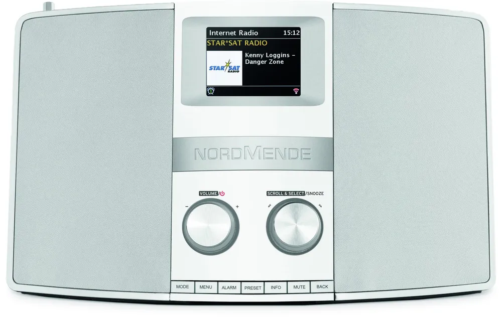 Transita 400 weiß-silber DAB+ Internetradio
