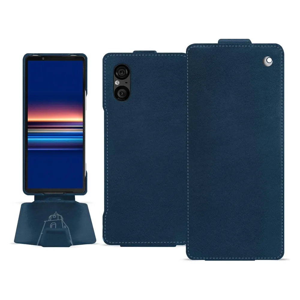 Noreve Lederschutzhülle vertikal (Sony Xperia 5 V)