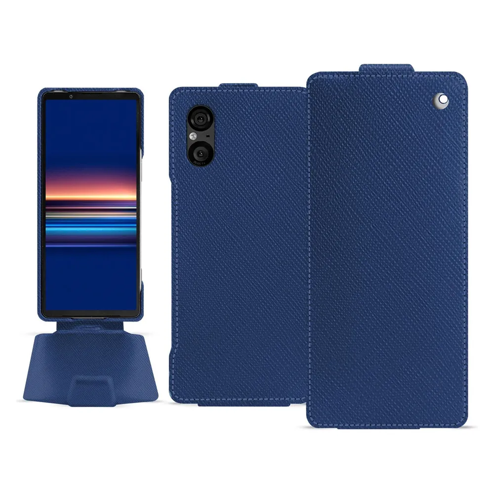 Noreve Lederschutzhülle vertikal (Sony Xperia 5 V)