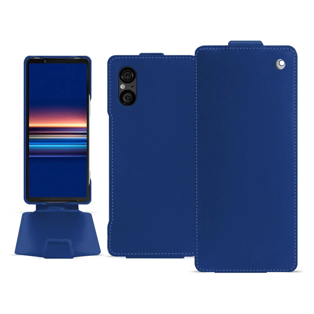 Noreve Lederschutzhülle vertikal (Sony Xperia 5 V)