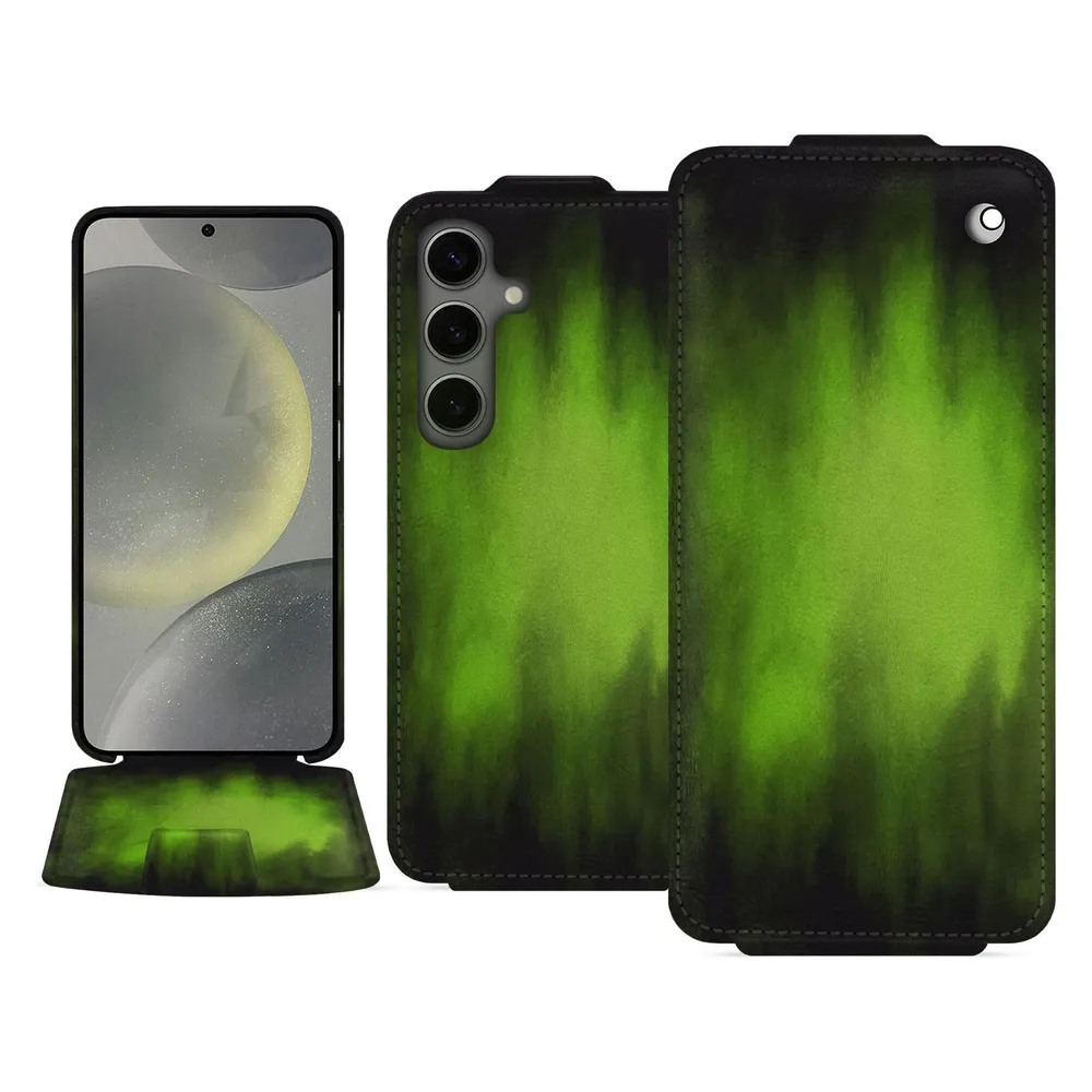 Noreve Lederschutzhülle vertikal (Samsung Galaxy S24)