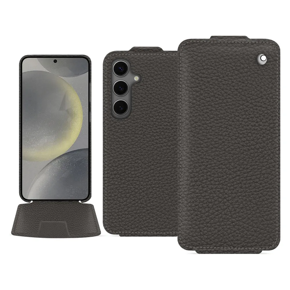 Noreve Lederschutzhülle vertikal (Samsung Galaxy S24)
