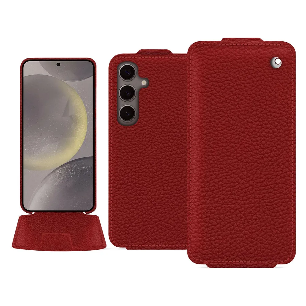 Noreve Lederschutzhülle vertikal (Samsung Galaxy S24)