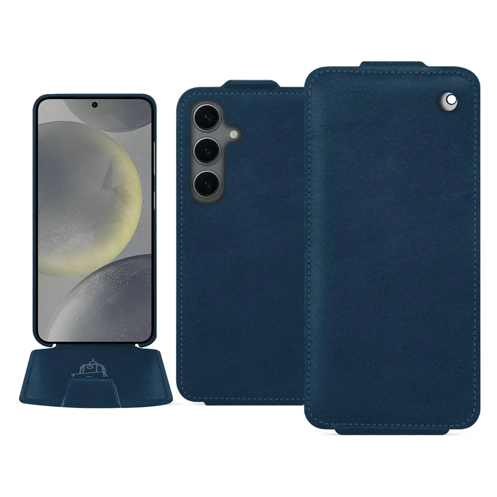 Noreve Lederschutzhülle vertikal (Samsung Galaxy S24)