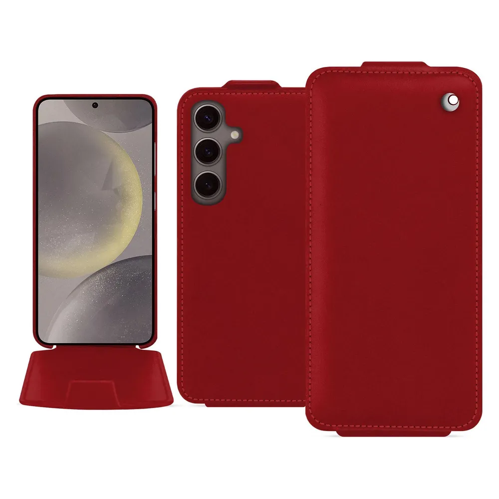 Noreve Lederschutzhülle vertikal (Samsung Galaxy S24)