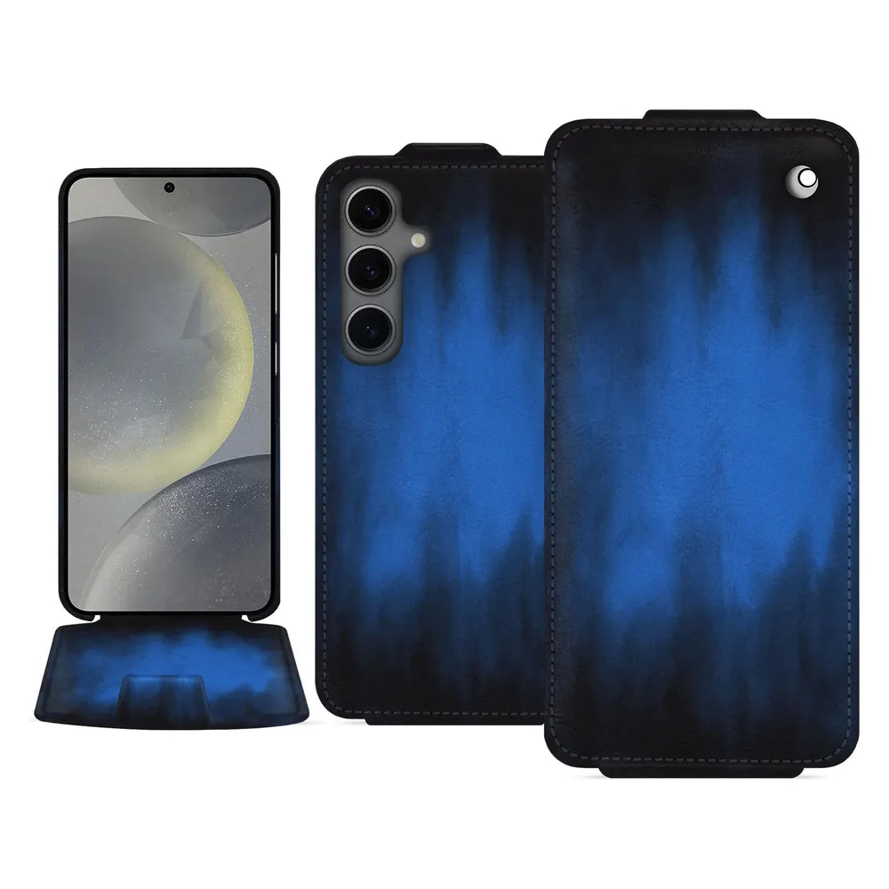 Noreve Lederschutzhülle vertikal (Samsung Galaxy S24)