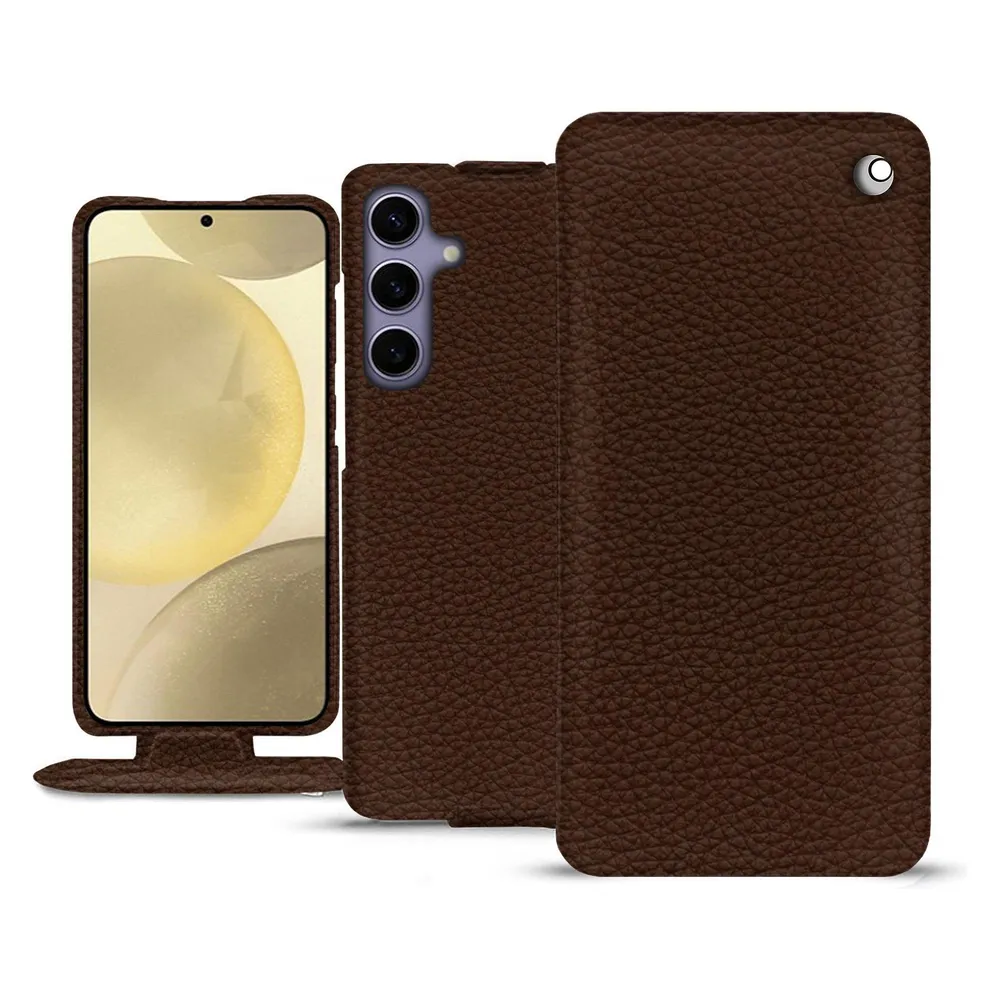 Noreve Lederschutzhülle vertikal (Samsung Galaxy S24+)