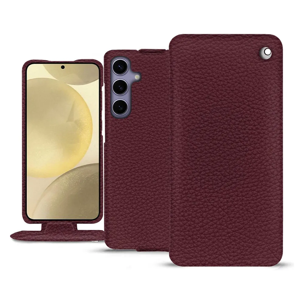 Noreve Lederschutzhülle vertikal (Samsung Galaxy S24+)