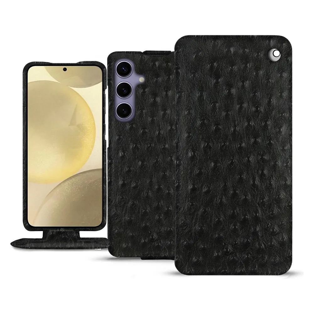 Noreve Lederschutzhülle vertikal (Samsung Galaxy S24+)