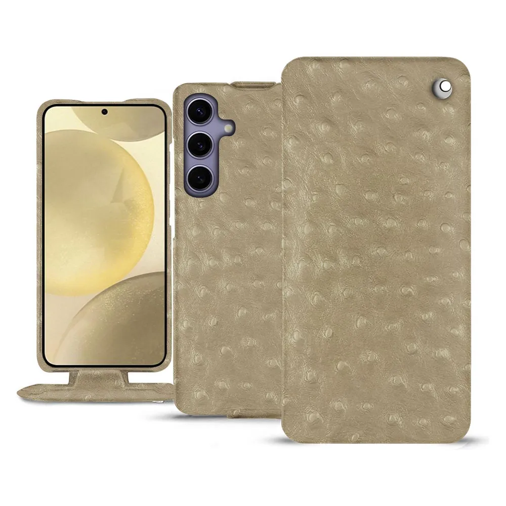 Noreve Lederschutzhülle vertikal (Samsung Galaxy S24+)