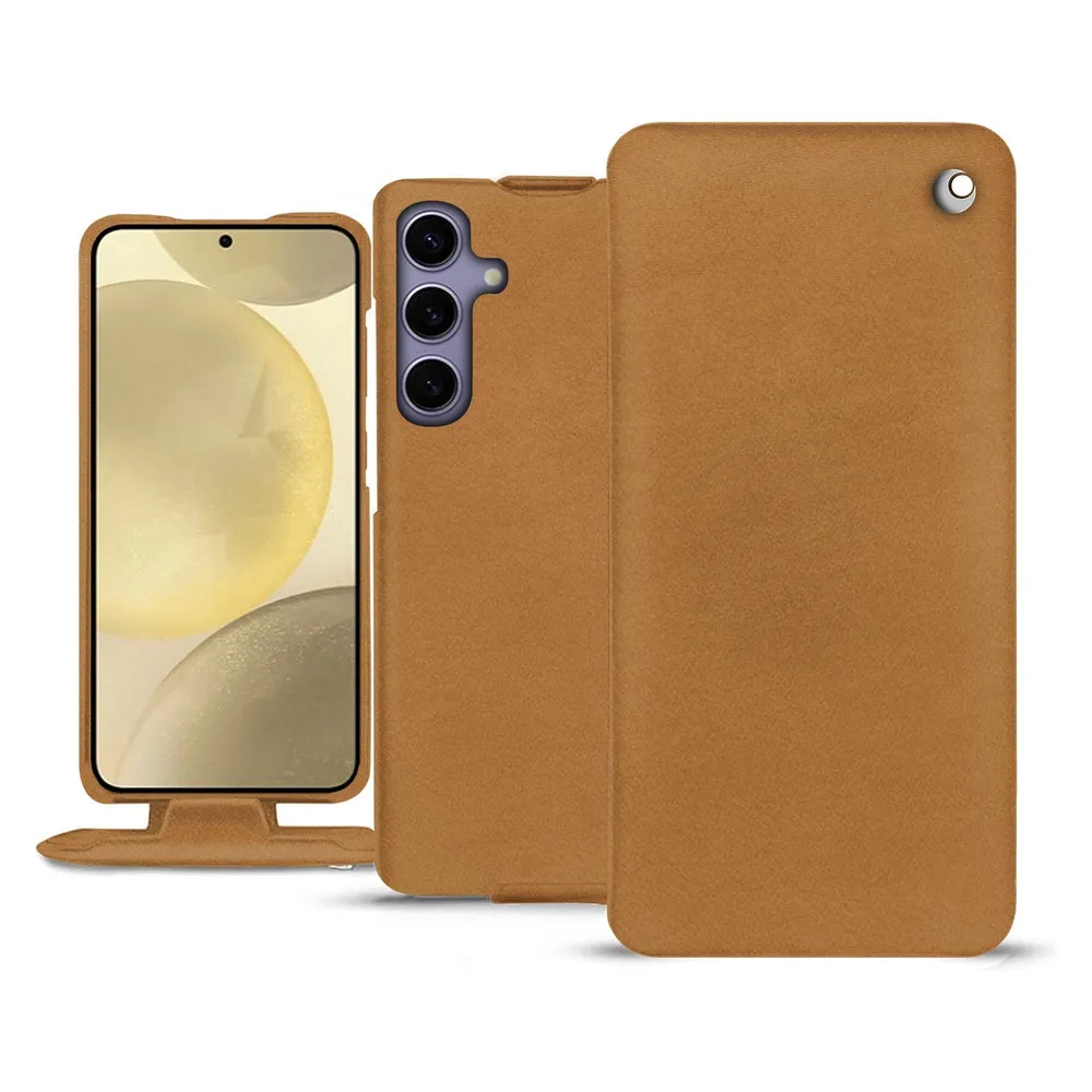 Noreve Lederschutzhülle vertikal (Samsung Galaxy S24+)