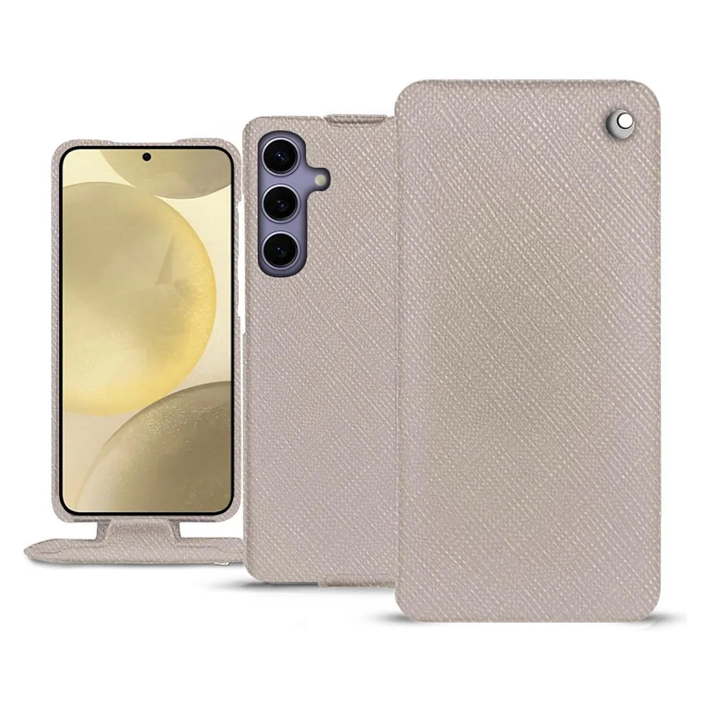 Noreve Lederschutzhülle vertikal (Samsung Galaxy S24+)