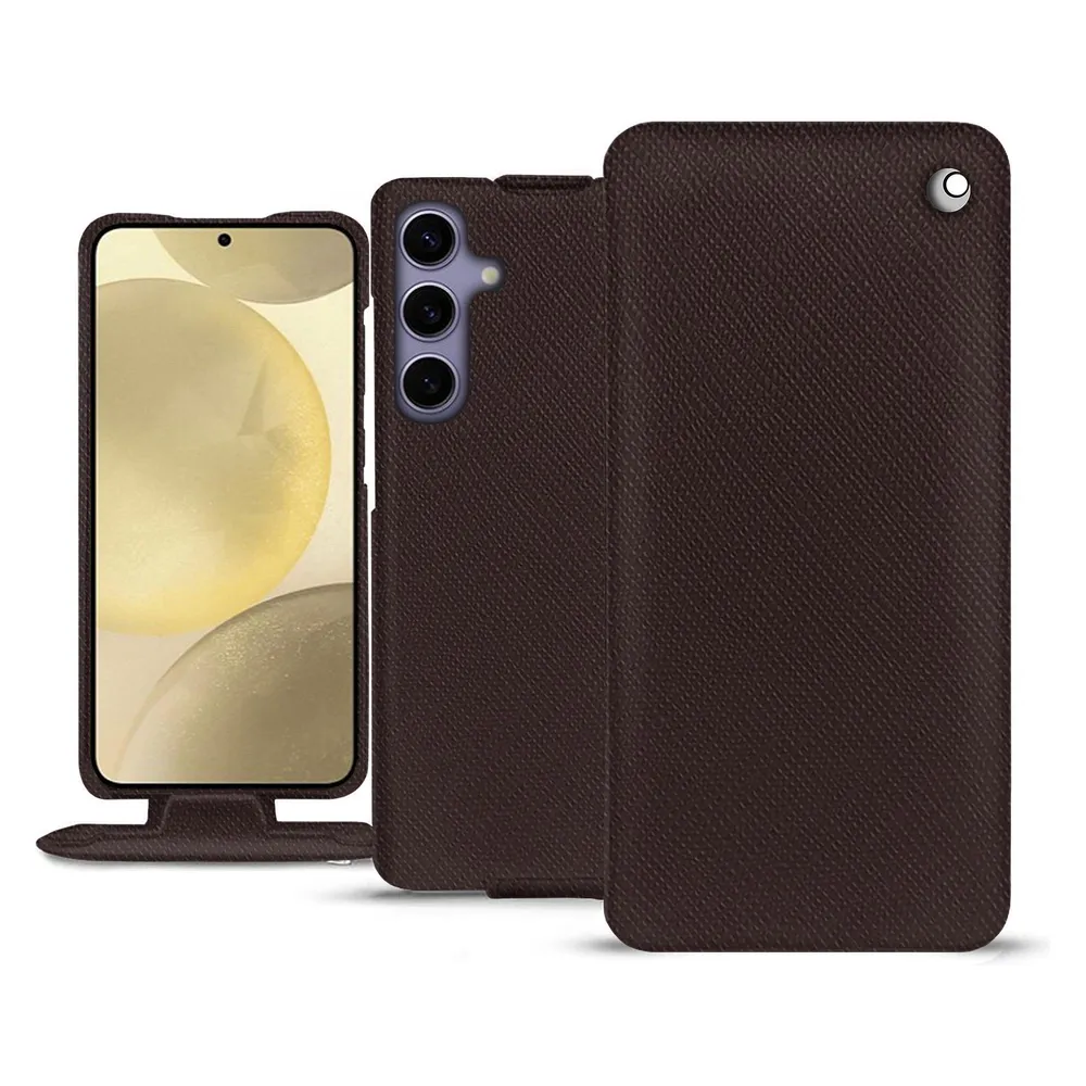 Noreve Lederschutzhülle vertikal (Samsung Galaxy S24+)