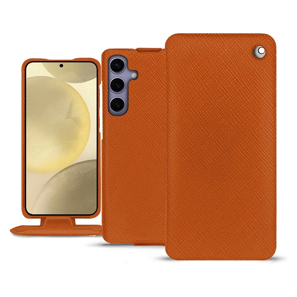 Noreve Lederschutzhülle vertikal (Samsung Galaxy S24+)