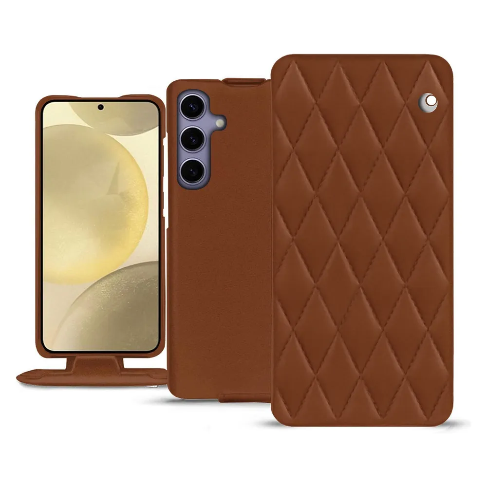 Noreve Lederschutzhülle vertikal (Samsung Galaxy S24+)