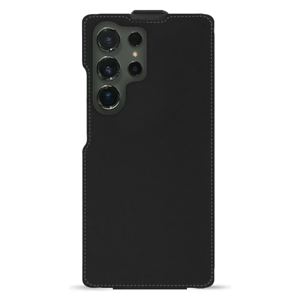 Noreve Lederschutzhülle vertikal (Samsung Galaxy S24 Ultra)