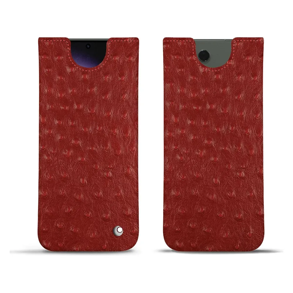 Noreve Lederschutzhülle (Samsung Galaxy S24 Ultra)
