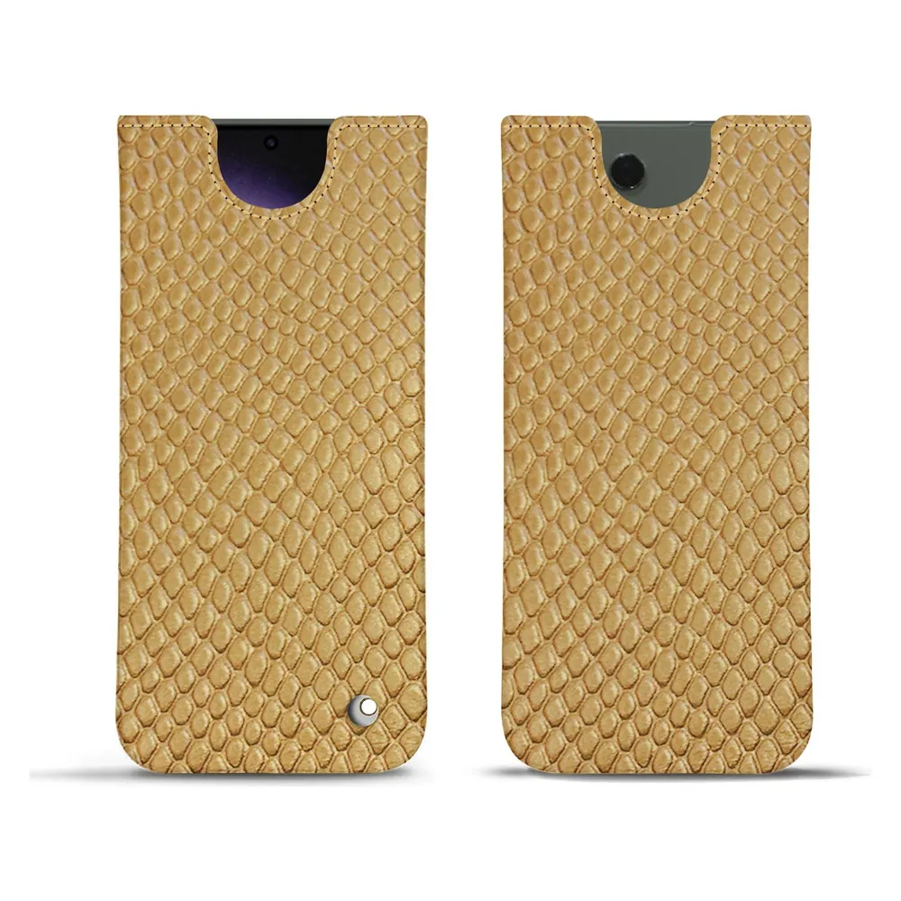 Noreve Lederschutzhülle (Samsung Galaxy S24 Ultra)
