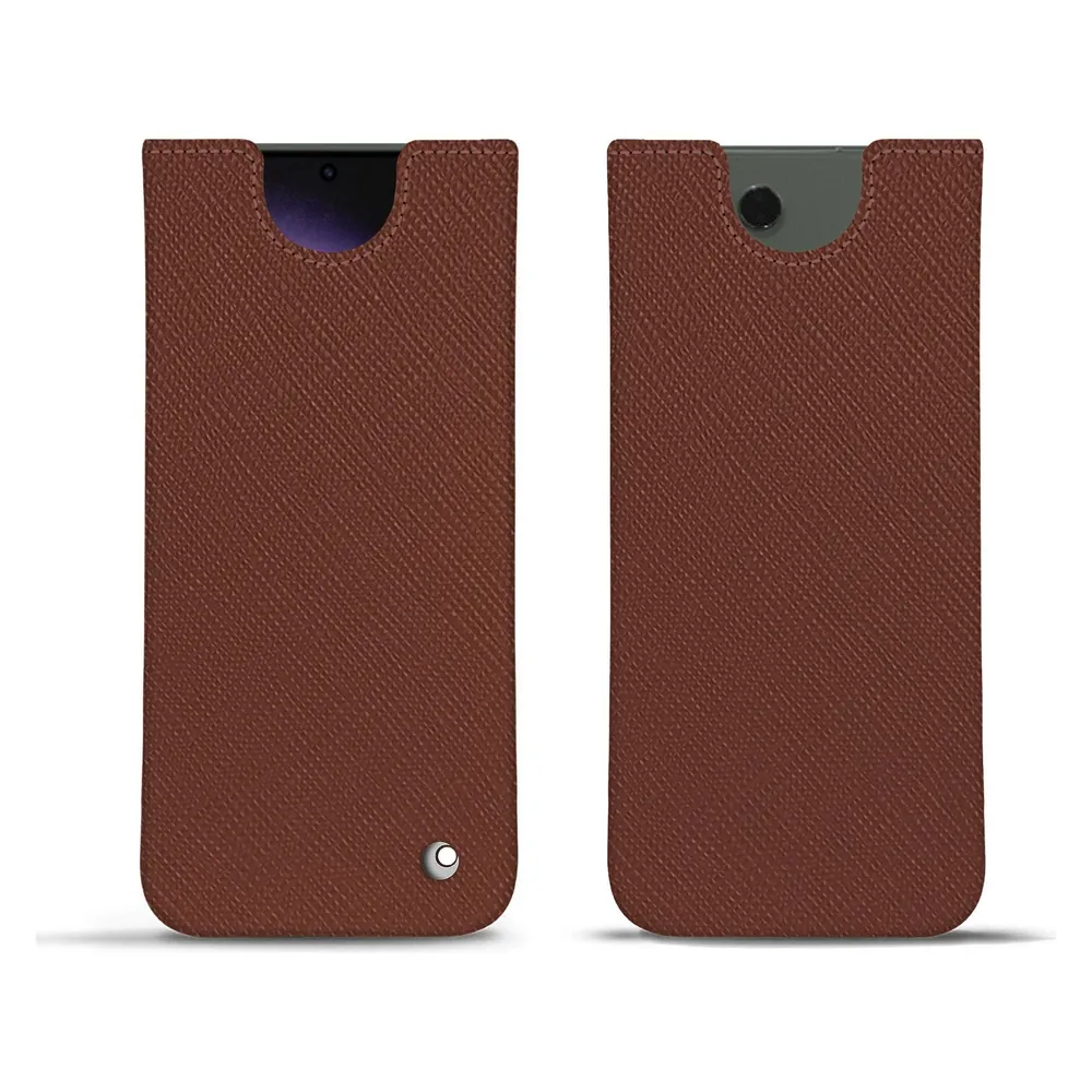 Noreve Lederschutzhülle (Samsung Galaxy S24 Ultra)
