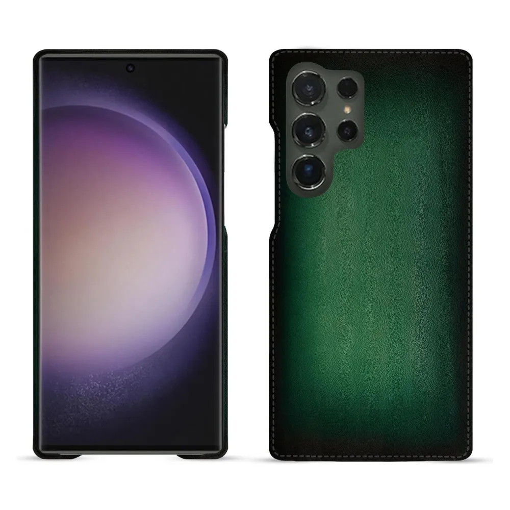 Noreve Lederschutzhülle (Samsung Galaxy S24 Ultra)