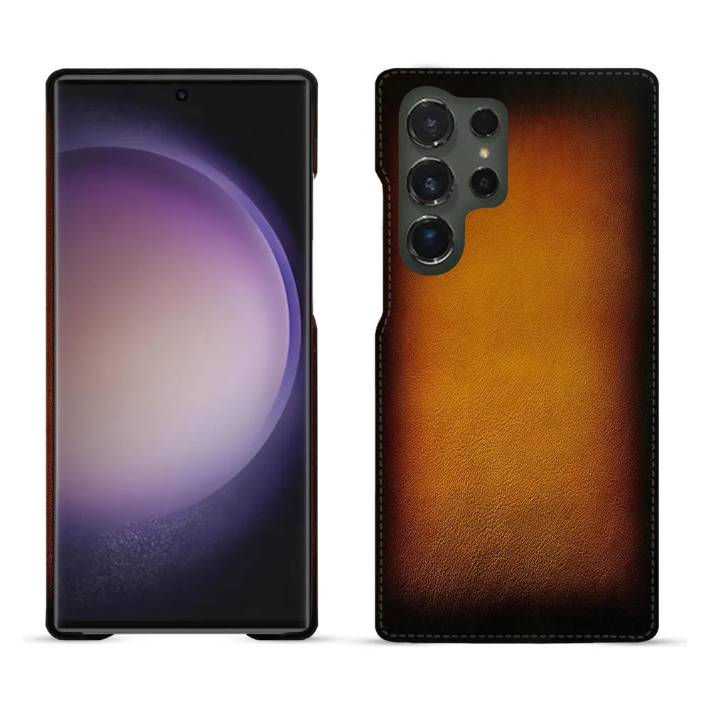 Noreve Lederschutzhülle (Samsung Galaxy S24 Ultra)