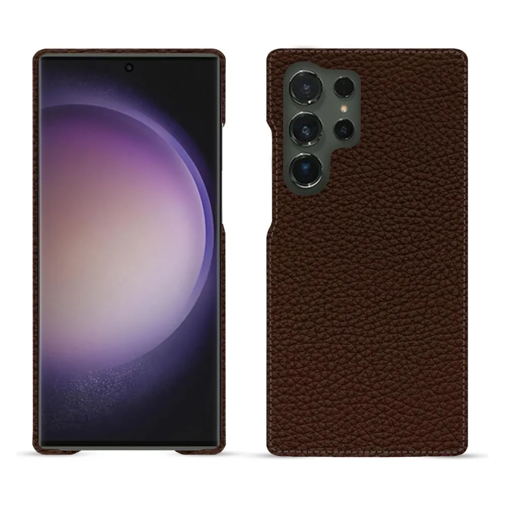 Noreve Lederschutzhülle (Samsung Galaxy S24 Ultra)