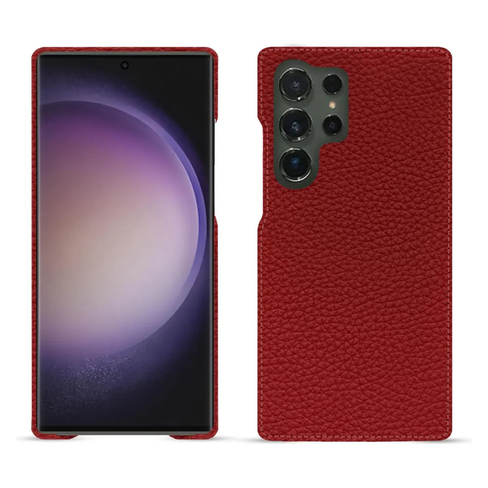 Noreve Lederschutzhülle (Samsung Galaxy S24 Ultra)