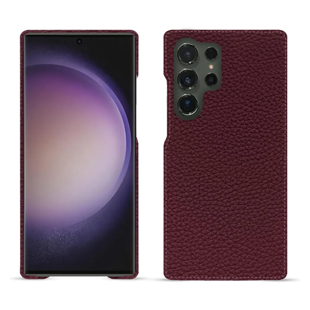 Noreve Lederschutzhülle (Samsung Galaxy S24 Ultra)