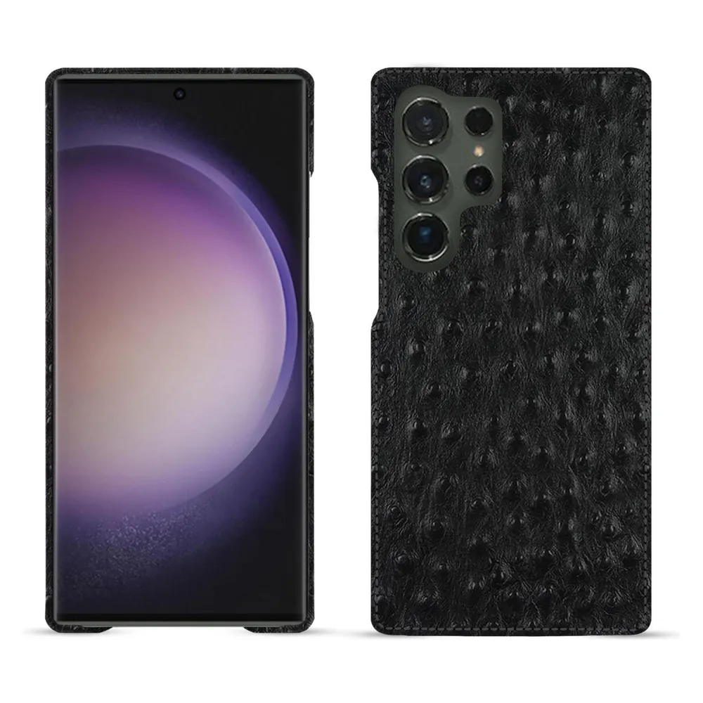Noreve Lederschutzhülle (Samsung Galaxy S24 Ultra)